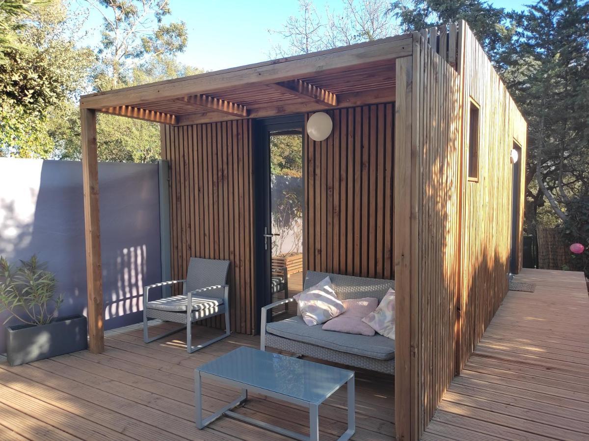 Joli Studio Climatise Avec Jacuzzi Prive Et Entree Independante Fréjus 外观 照片