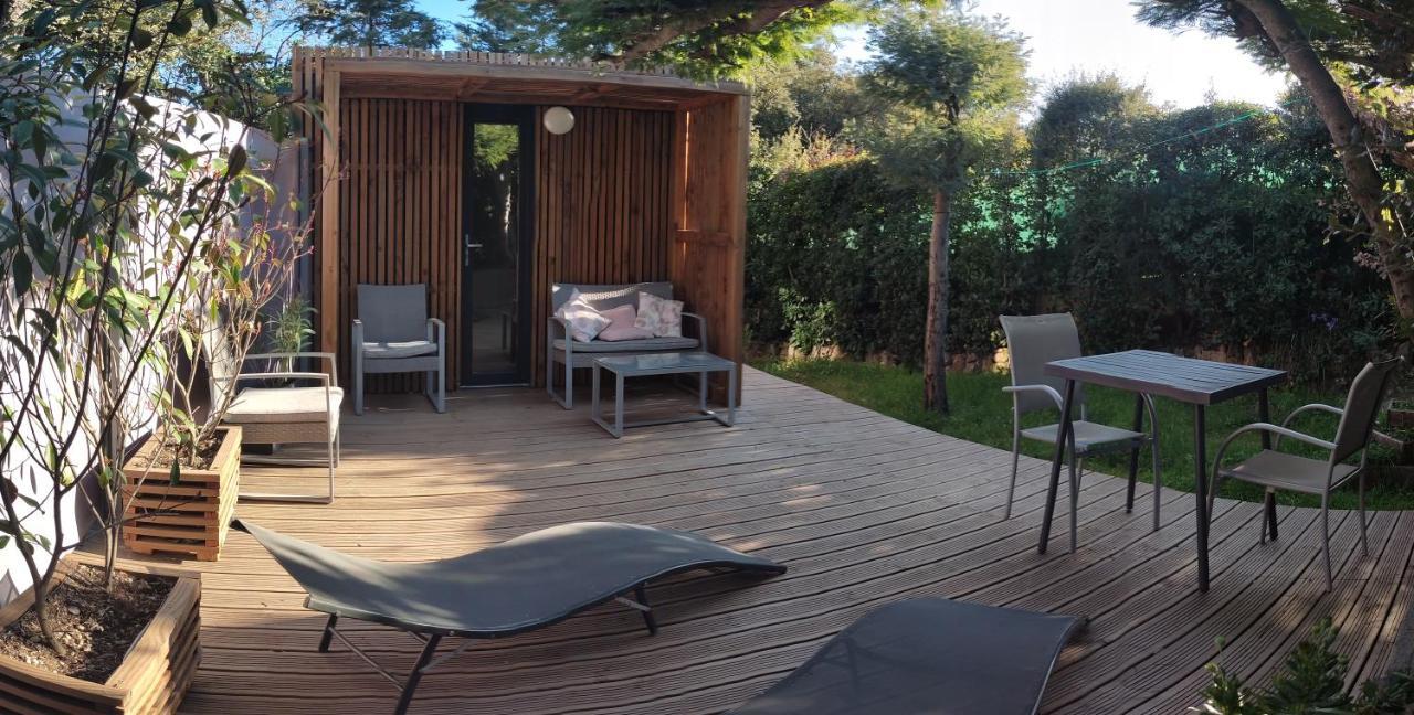 Joli Studio Climatise Avec Jacuzzi Prive Et Entree Independante Fréjus 外观 照片